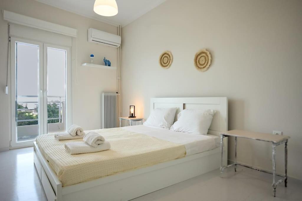 דירות כיוס Panoramic White Blue מראה חיצוני תמונה